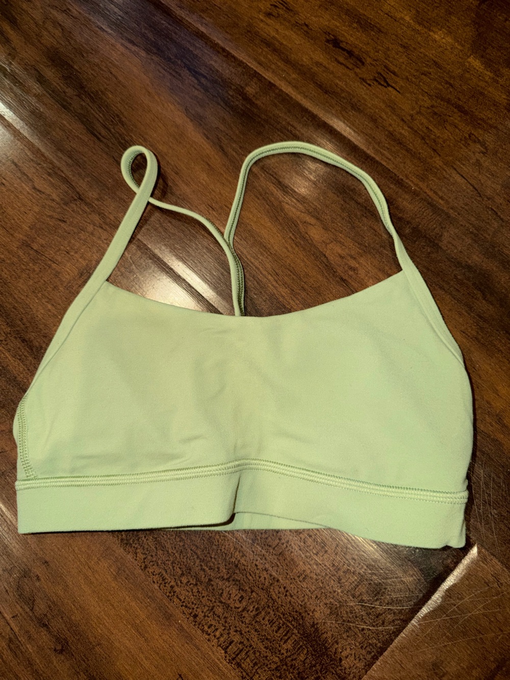 lululemon athletica Sage Green Flo Y Sports Bra